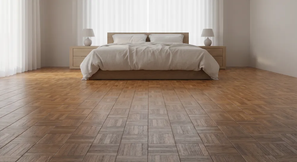 terra-weave in bedroom